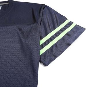 Maillots de football américain en tissu maillé pour hommes TeamWear chemises à coupe sèche uniformes de sport hauts décontractés - Product Image 3