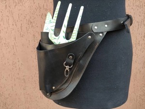 Herramienta de carpintero de cuero Delantal de bolsa de cinturón para mujer y hombre con muchos bolsillos para poner el CA-0007 - Product Image 6