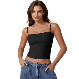 Camisetas sin mangas personalizadas de alta calidad para hombre, camiseta en blanco informal de punto transpirable de secado rápido para servicio OEM - Product Image 2