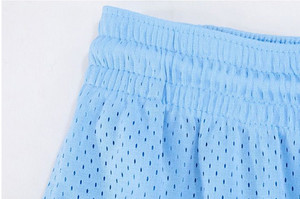 Pantalones cortos de malla de baloncesto de poliéster 100% para hombre al por mayor, pantalones cortos deportivos para correr con estampado personalizado de secado rápido, pantalones cortos negros, envío DDP - Product Image 6