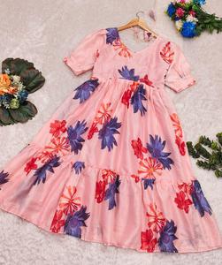 Mujeres vintage floral azul sexy Delgado señoras de manga larga Maxi chaleco vestidos florales - Product Image 5