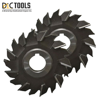 Fraiseuses à dents escalonées HSS revêtues de titane en aciers M2, M35, M42, grades ASP 2030, 2062, 2052, OEM disponible
