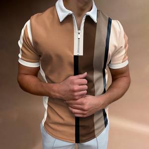 T-shirts pour hommes en gros, luxe, anti-rides, motif uni, 100% coton, qualité supérieure, manches courtes, fabriqués au Pakistan, prix bas - Product Image 5
