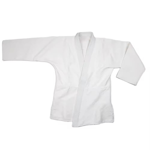 Uniformes de Judo Jiu Jitsu y Karate de talla grande para hombre, ropa de artes marciales de Taekwondo acanalada ligera, técnica lavada de bajo precio - Product Image 4