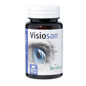 Visiosan 60 cápsulas; Envase de 60 cápsulas de VISIOSAN; Contiene: Arándano, Vitamina E, Vitamina C, Leutina, Vitamina A, Zinc - Product Image 1