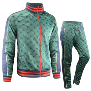 Ensemble de survêtement pour homme en polyester sublimé respirant et extensible dans les quatre sens, avec sweat à capuche à cordon et pantalon de jogging – Vente en gros - Product Image 1