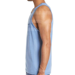 Débardeur à séchage rapide pour hommes de meilleure qualité pour Fitness patchs personnalisés Street Wear 100% coton tricoté de haute qualité de qualité supérieure - Product Image 3