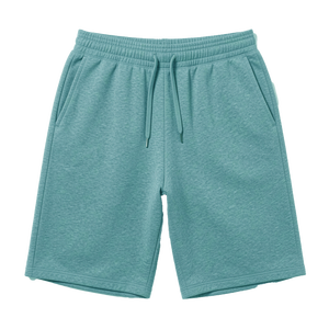 Mens Lounge Denim Sweat Shorts Cotton Fleece Relaxed Fit Elastic Waist Casual Homewear <b>Soft</b> Comfortable Breathable Waterproof - Product Image 2