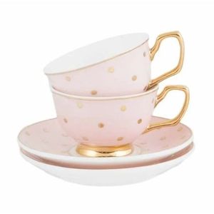 CRISTINA RE Polka Gold 2 tazze da caffè - Product Image 1