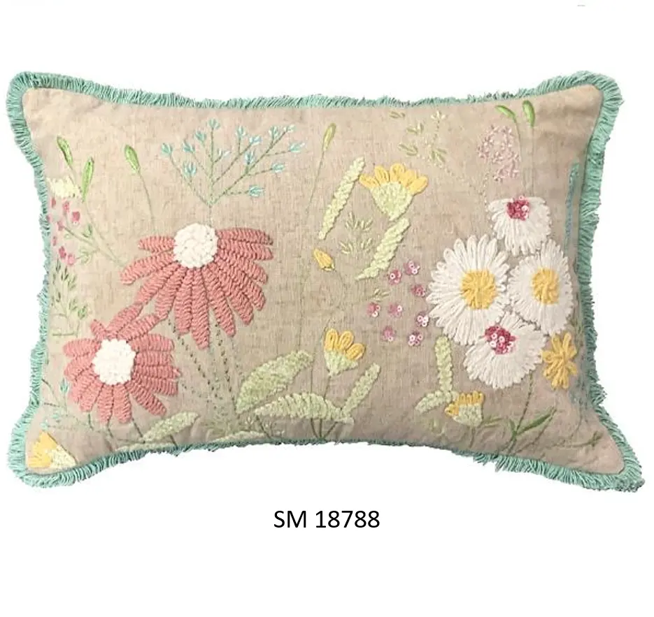 Home Textiles Embroidery Pillow Covers Living Room Home Decor Best Quality Product By HOME DECOR STYLE