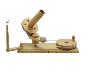 Enrouleur de boule de fil en bois pour le crochet et le tricotage-Enrouleur manuel de grande capacité et robuste-Enrouleurs de boule de tissage - Product Image 1
