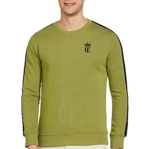 Vente en gros de pulls molletonnés de qualité supérieure personnalisés en coton et polyester pour hommes - Product Image 1