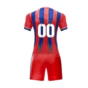 Tenue de football unisexe à sublimation, tendance 2025, manches courtes, ensemble 2 pièces - Product Image 6