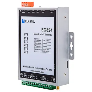 Cánh tay dựa trên công nghiệp IOT 4G SMS Profibus cổng modbus mqtt Router với khe cắm thẻ Sim