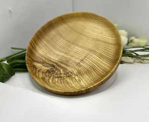 Crescent Crafts Plato de madera hecho a mano Ecológico y hermoso Grano único Calidad artesanal Funcional por Crescent Crafts - Product Image 2