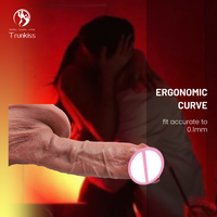 Consolador femenino, productos para adultos, juguetes para adultos, silicona de alta calidad, Material de doble dureza, consolador, Juguetes sexuales, modelo de Consolador