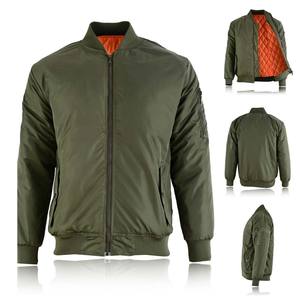 Blouson aviateur de vol MA1 en nylon de haute qualité pour hommes, avec design classique personnalisé, logo à l'avant et à l'arrière, pour adultes - Product Image 5
