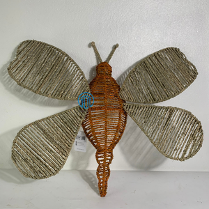 Art mural en jonc de mer papillon Tenture murale Décor Chambre d'enfant jonc de mer Décoration pour enfants Style Boho Kid Nursery - Product Image 4