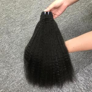 Meilleure Qualité Cuticule Alignée Non Transformés Vierge Vietnam Remy Extensions de Cheveux Crépus Raides Paquets des Fournisseurs - Product Image 2