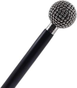 Cannes victoriennes décoratives et bâtons de marche pour hommes et femmes-36 "Brown Ebony Brass Handle Unisex Derby Foldable Canne - Product Image 5