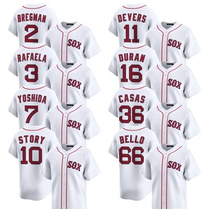 Camisetas de Béisbol Unisex Boston 2025, Tallas Grandes, Personalizadas, Impresión por Transferencia de Calor, Transpirables, Anti-UV, Secado Rápido, Uniformes de Verano - Product Image 1