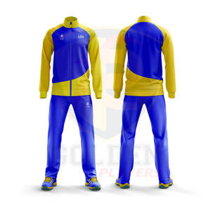 Golden Players Moda Propia Marca Borgoña/Color azul Chándal Hombres 100% Alta calidad Diseño de logotipo personalizado Chándal - Product Image 4