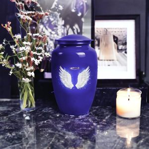 Angles Wings Urn <b>for</b> Adults <b>Ashes</b> Female & Male Burial Cremation Urns <b>for</b> Human <b>Ashes</b> Women & Men Funeral Custom SIze Urn - Product Image 4