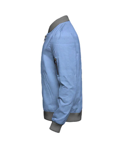 Chaquetas Bomber de Lana para Hombre, al por Mayor, Talla Grande, Transpirables, Diseño Varsity, Estilo Hip Hop, para Invierno 2026 - Product Image 4