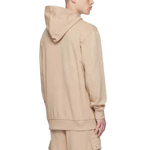 Diseño personalizado de alta calidad pulóver hombres en relieve sudaderas con capucha sólido Casual de talla grande hombres en relieve sudaderas con capucha hechas en Pakistán - Product Image 2