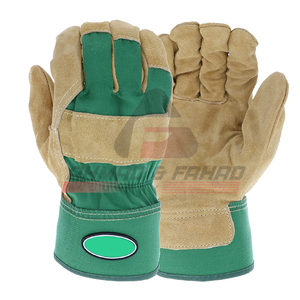 Gants de sécurité enduits de cuir industriel 2025 Gants de sécurité personnalisés Vente chaude Gants de sécurité - Product Image 1