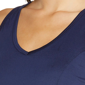 Venta al por mayor de secado rápido Anti-Shrink hecho a medida de las mujeres camiseta sin mangas Active Wear Gym Fitness ropa deportiva ropa de las mujeres camiseta sin mangas - Product Image 6