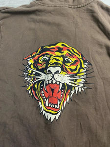 High End Custom Puff Blank Oversized Vintage Acid Wash Fleece Zip Hoodie Sin cordón Doble cremallera Sun Faded Zip up Hoodie - Product Image 5