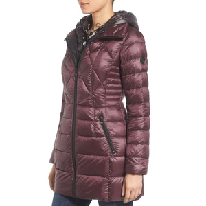 Nueva chaqueta acolchada cálida gruesa transpirable impermeable sólida de verano para mujer - Product Image 5