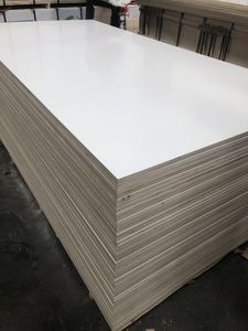 แผ่นไม้ระแนง MDF ที่ทันสมัยออกแบบให้กันความชื้นสำหรับการแสดงขายปลีกและการใช้ในโรงแรม - Product Image 3