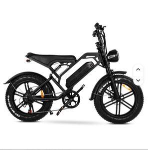 Vélo électrique en stock, vélo électrique tout-terrain, vélo électrique à gros pneus, vélo électrique pas cher, vélo électrique à gros pneus de 20 pouces, vélo électrique d'usine - Product Image 1