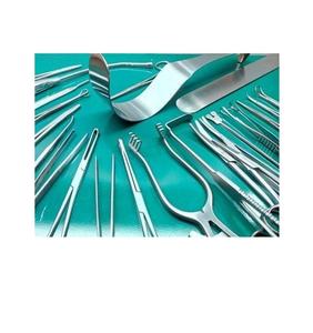 Juego de instrumentos de cirugía general de 50 piezas de fabricante y exportador, instrumentos quirúrgicos de fuente de alimentación manual de acero inoxidable - Product Image 1