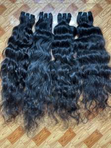 Machine à cheveux Remy vierge indienne Double trame Perm prix de gros - Product Image 3