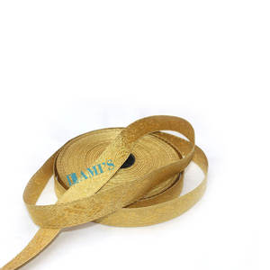 ริบบิ้นถักลายลูกไม้ถักสีทองขนาด5มม. ถึง80มม. - Product Image 4