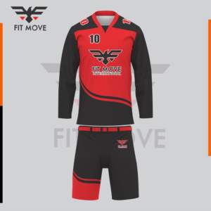 Uniforme de hockey sobre hielo con impresión por sublimación de poliéster 2024 de alta calidad, uniforme con logotipo bordado, uniforme de hockey sobre hielo personalizado - Product Image 6