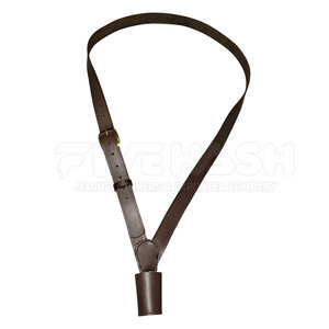 Porta Banderas de Cuero Premium con Acabado Liso y Material Resistente, Perfecto para Uso en Ceremonias y Eventos Especiales - Product Image 4