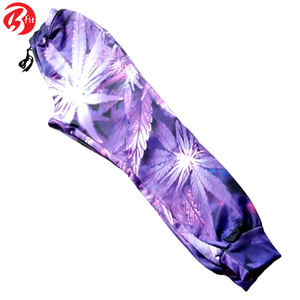 Alta calidad 100% algodón poliéster secado rápido sublimación Jogging pantalones cómodos transpirables pantalones casuales de los hombres - Product Image 4