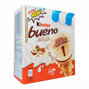 Venta caliente Precio de fábrica de suministro a granel Comprar de alta calidad Frozen Kinder Bueno White Ice Cream White - Product Image 1