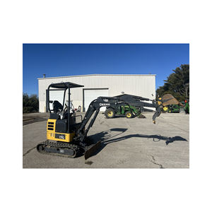 Miniexcavadora John Deer 17G fiable y duradera adecuada para nivelación de zanjas y trabajos agrícolas - Product Image 1