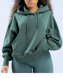 Sudadera con capucha duradera de alta calidad para mujer, tela transpirable para deportes activos y senderismo, aspecto moderno para uso diario y de invierno - Product Image 2