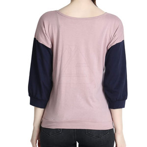 Sweat-shirt coréen en coton fabriqué dans le meilleur matériau Vêtements pour femmes Sweat-shirts en coton à manches longues pour femmes - Product Image 5