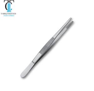 Pinces à pansements dentées en acier inoxydable, instruments chirurgicaux médicaux pour le soin des plaies - Product Image 6