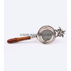 Elegant Antique-style Metal <b>Tea</b> Strainer with Decorative Detailing and Fine Mesh Ideal for Premium <b>Tea</b> Lovers at Wholesale Rate - Product Image 4