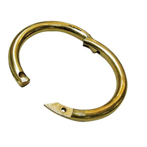 Wholesale Veterinary Bull and Cow Nose Ring Customized Manufacturing <b>Brass</b> Cattle Farm <b>Instrument</b> for Small Animal - Product Image 2