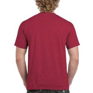 เสื้อยืดผ้าฝ้าย100% สำหรับผู้ชายเสื้อยืดลำลองเนื้อนุ่มสำหรับฟิตเนสฤดูร้อนคอกลมแขนสั้นสำหรับผู้ชาย - Product Image 5