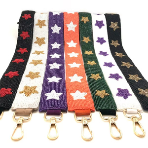 SUPER STAR Hand Beaded Purse <b>Straps</b> - Product Image 1